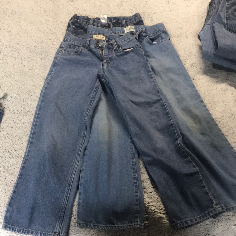 Boys jeans size 10, lot of three